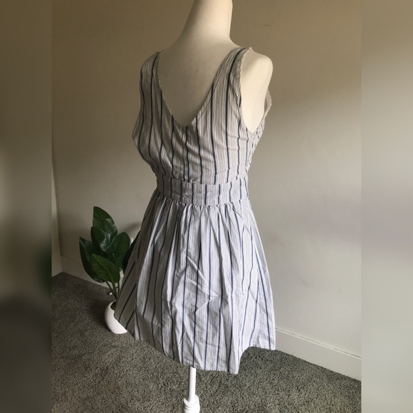 Abercrombie & Fitch Striped Cutout-Front Dress - Picture 4 of 4